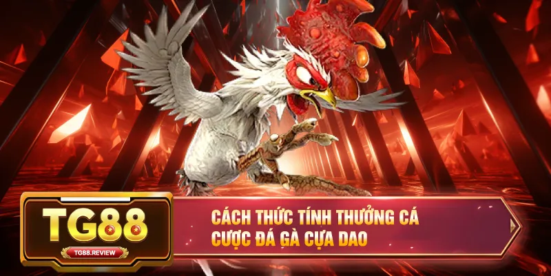 Cách Thức Tính Thưởng Cá Cược Đá Gà Cựa Dao